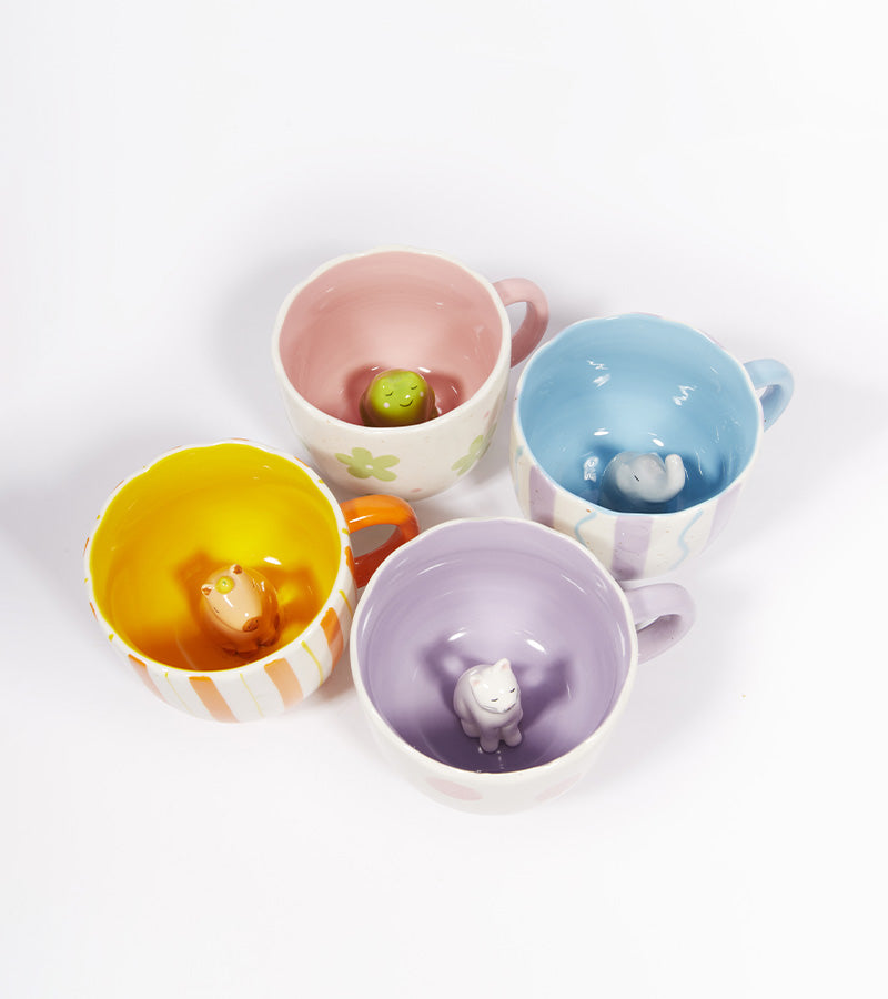 Mug animal caché