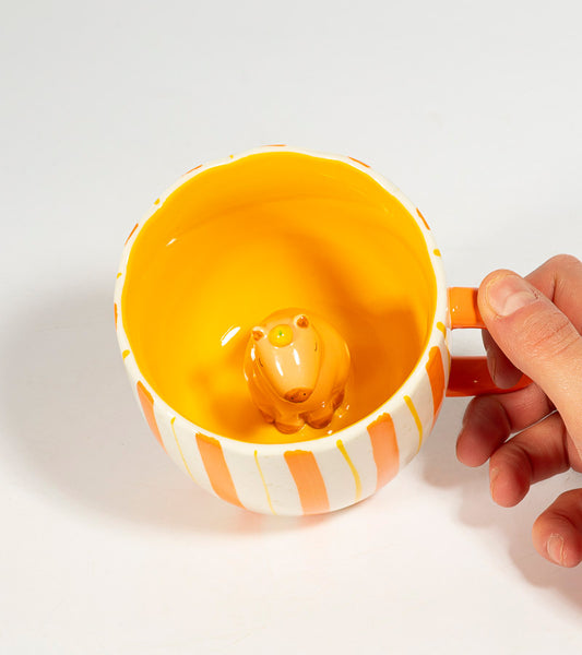 Mug animal caché