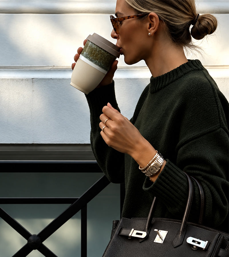 Mug Café Réutilisable en Céramique