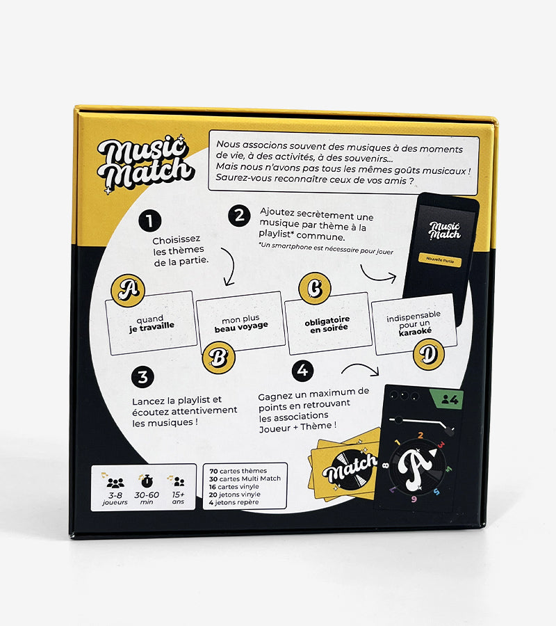 MusicMatch, le jeu des goûts musicaux