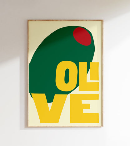 Olive - Affiche A3