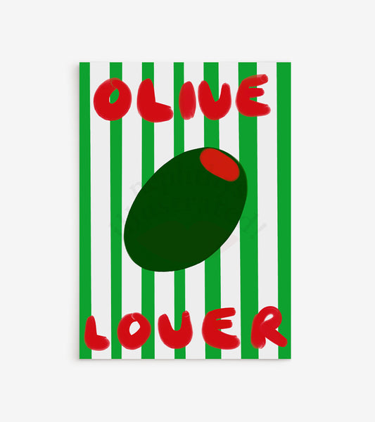 Olive Lover - Affiche A3