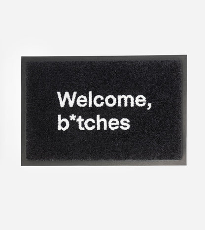 Paillasson Welcome b*tches  L'expressionist