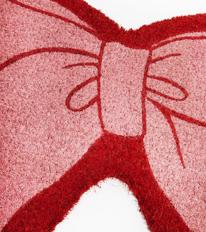 Paillasson noeud rose