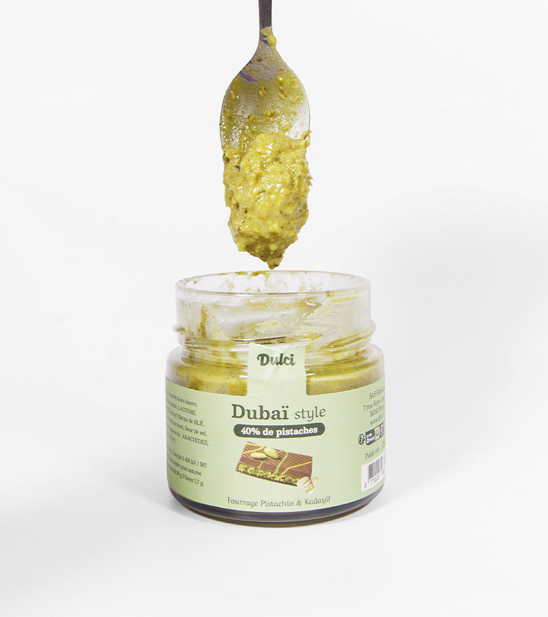 Pâte à tartiner pistache Dubai style