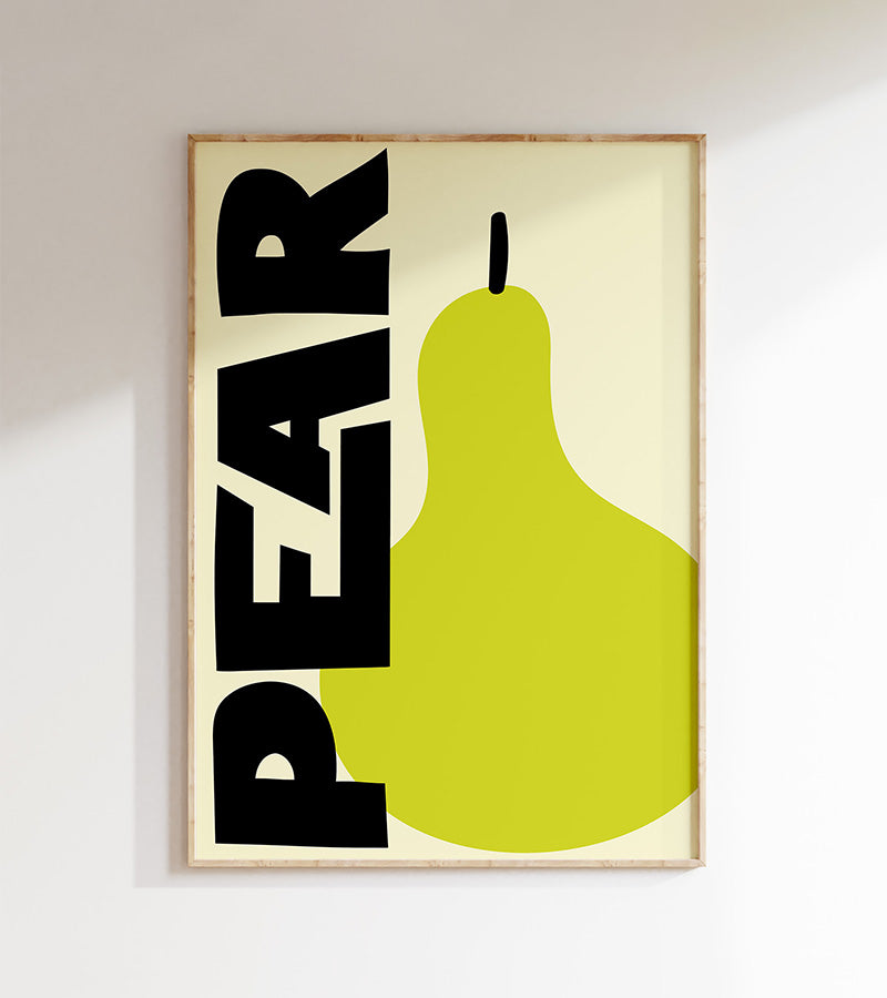 Pear - Affiche A3
