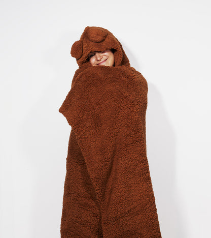 Plaid à oreilles d’ours