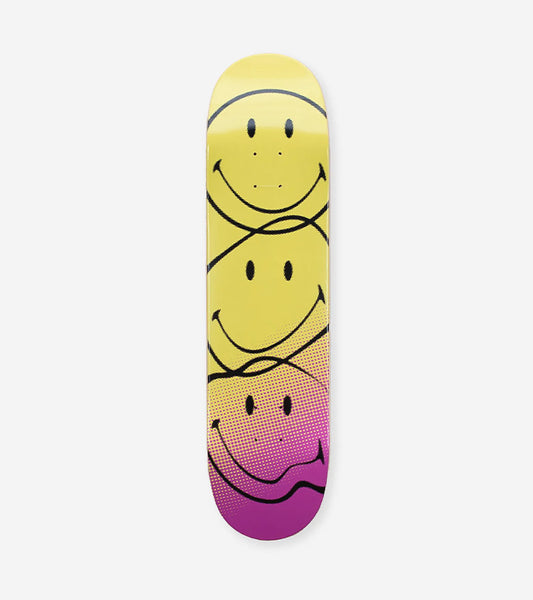 Skateboard - Smiley Acid (Pink)