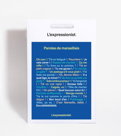 Poster - Paroles de Marseillais  L'expressionist