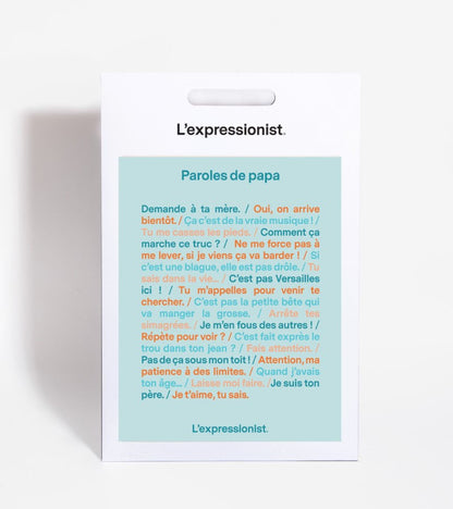 Poster - Paroles de papa  L'expressionist