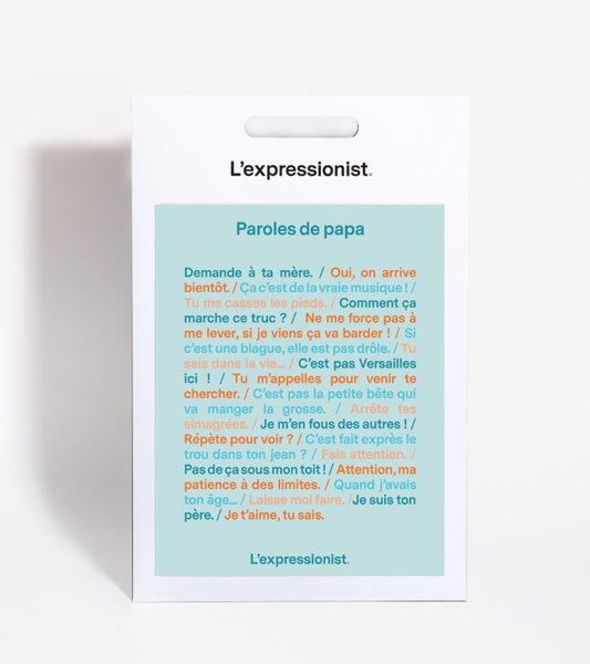 Poster - Paroles de papa  L'expressionist