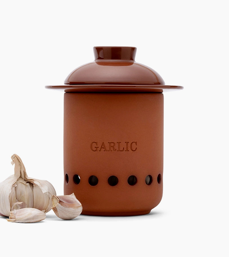 Pot à ail en terre cuite