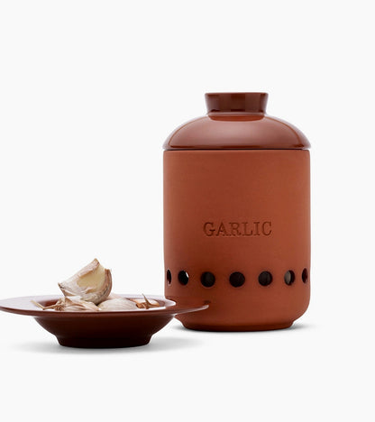 Pot à ail en terre cuite