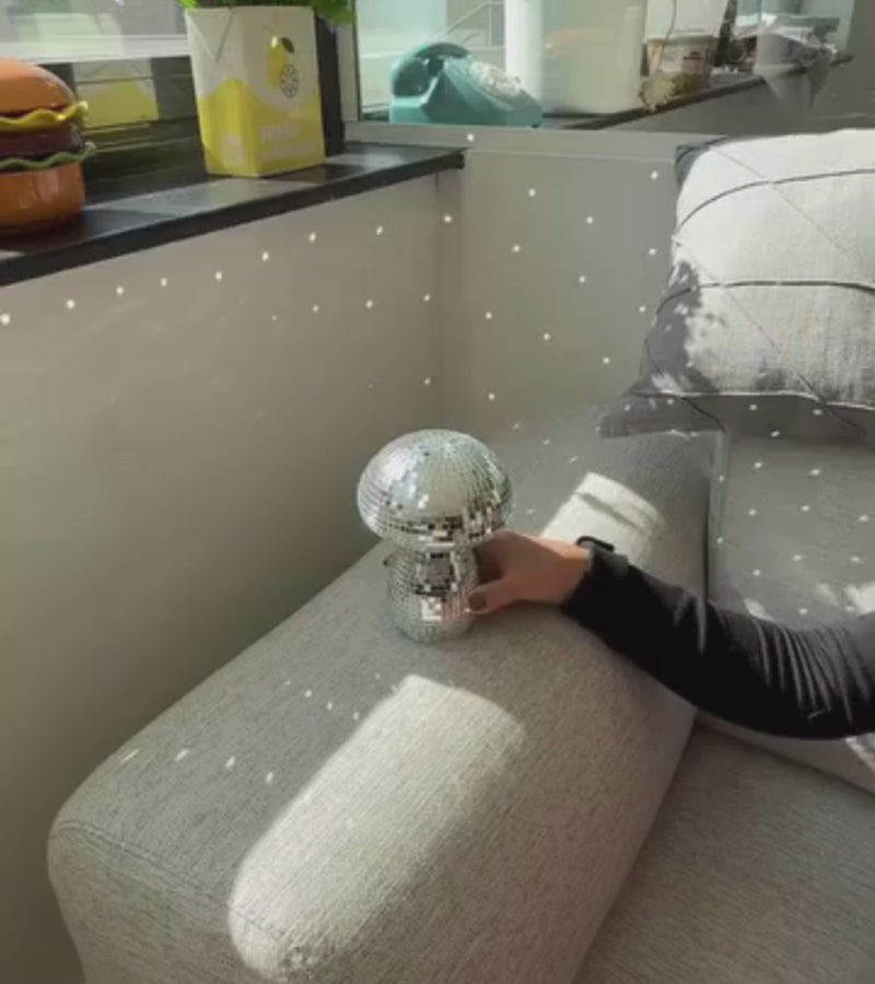Veilleuse champignon disco