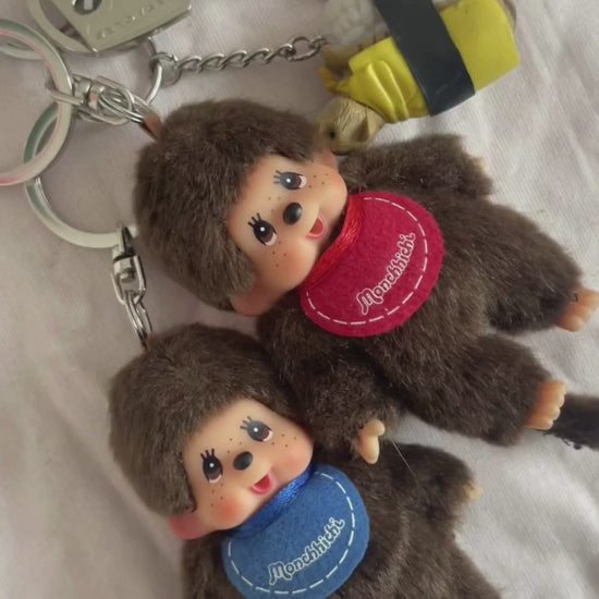 Porte-clés Monchhichi Kiki classique
