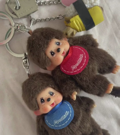 Porte-clés Monchhichi Kiki classique