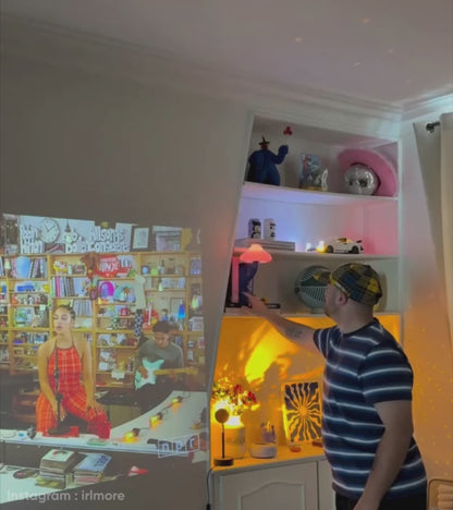 Lampe-livre champignon