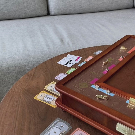 Monopoly De luxe en bois 