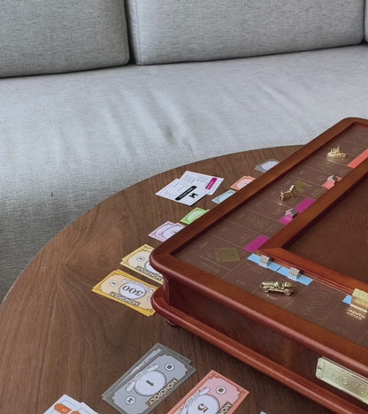 Monopoly De luxe en bois 