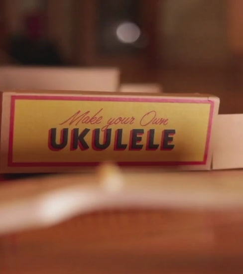 Kit pour construire son ukulélé DIY  Kikkerland