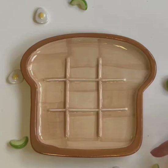 Tic tac toe - Avocat et Oeuf