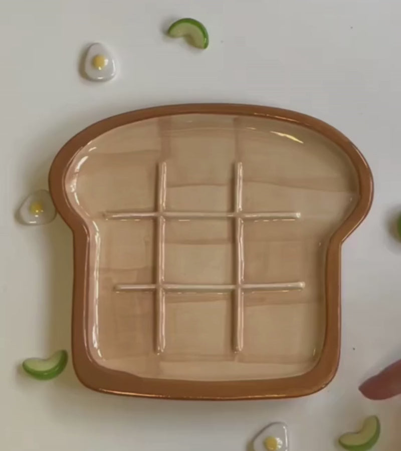 Tic tac toe - Avocat et Oeuf