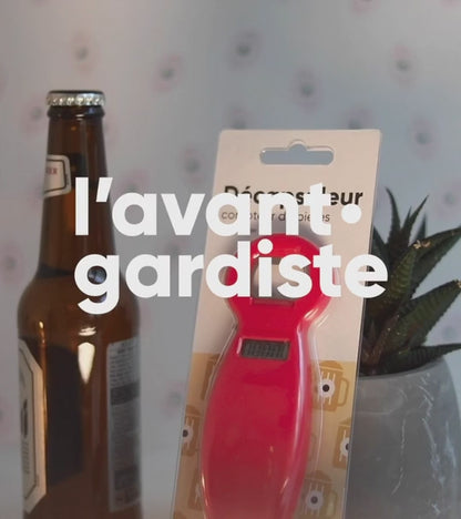 Décapsuleur compteur de bières