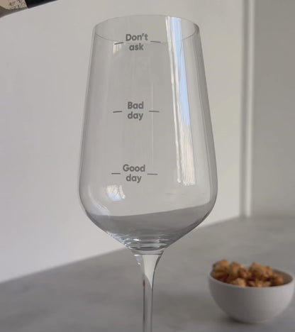 Verre à vin pour montrer son humeur  L'Avant Gardiste