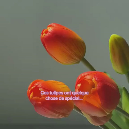 Bouquet de tulipes réalistes