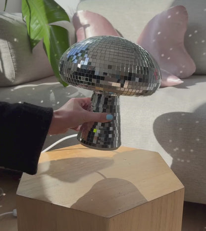 Lampe disco champignon