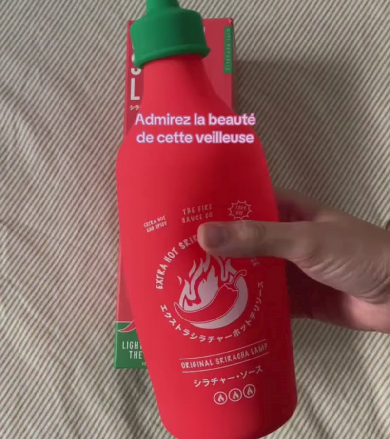 Veilleuse Sauce piquante Sriracha