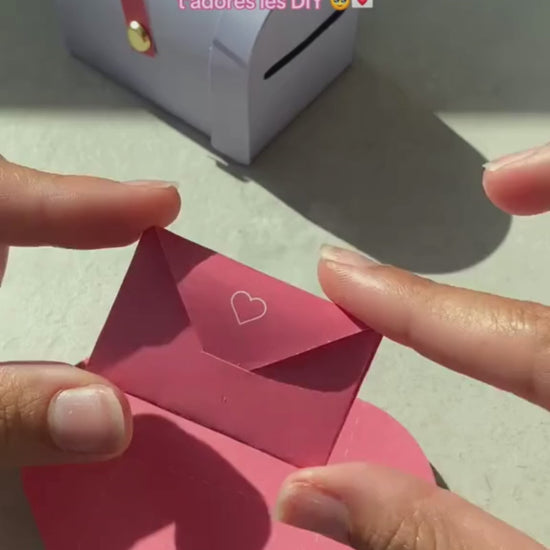 Kit DIY lettres d'amour et boîte-aux-lettres