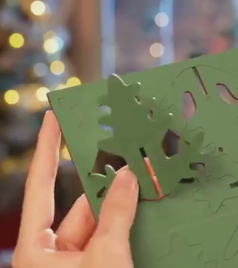 Kit DIY sapin de Noël miniature