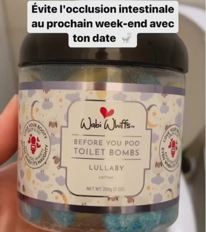 Bombes d'amour odorantes pour toilettes