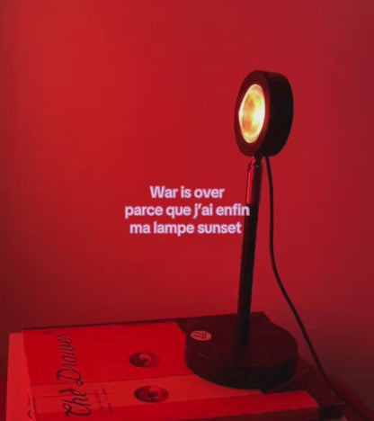 Lampe coucher de soleil  L'expressionist