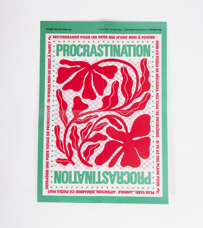 Procrastination - Puzzle 1000 pièces