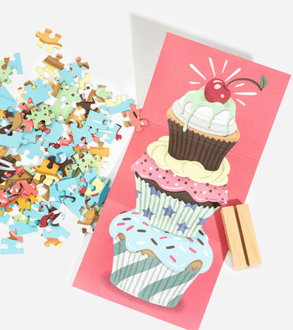 Puzzle en duel - Cakes  Chronicle books