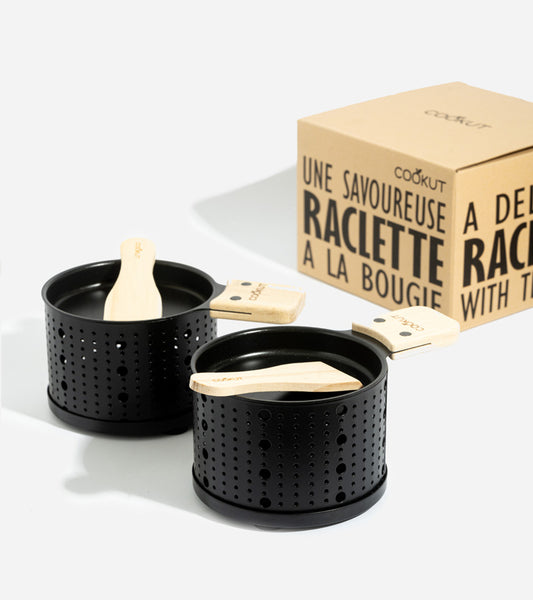 Raclette à La Bougie Pour 2 Noir - Appareil à raclette BUT
