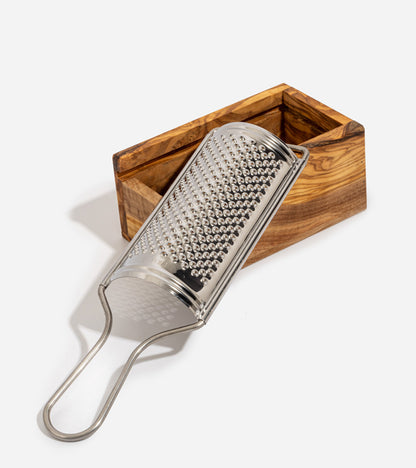 Râpe à fromage italienne en bois d'olivier  Verve Culture