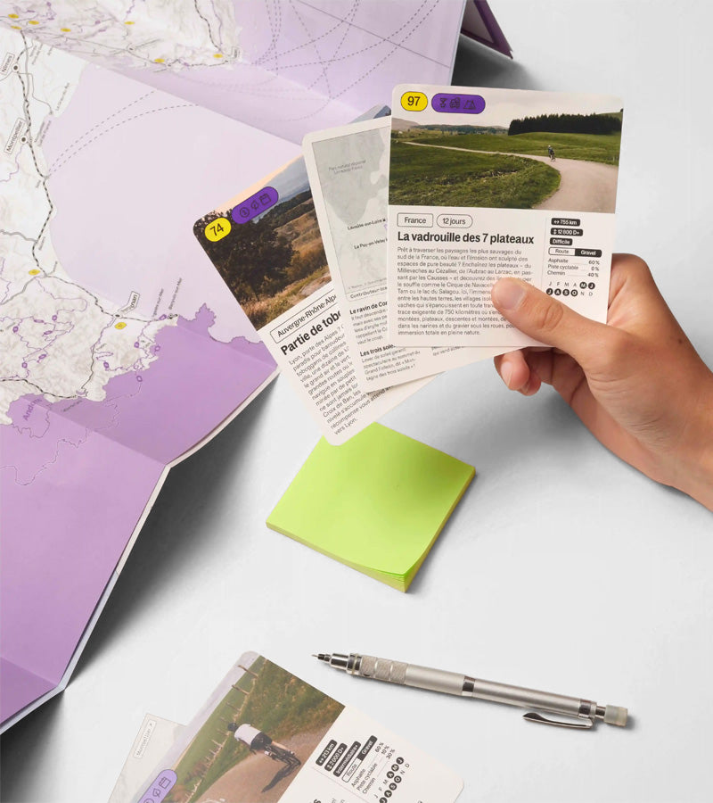 Recto Verso - 100 aventures à vélo en France