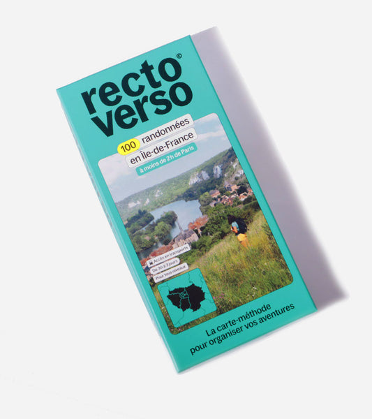 Recto Verso - 100 randonnées en Ile-de-France
