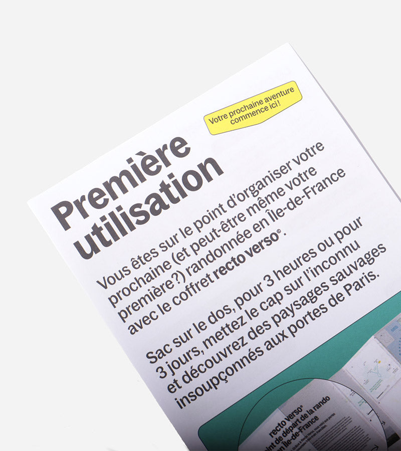 Recto Verso - 100 randonnées en Ile-de-France