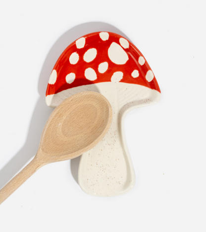 Repose-cuillère champignon  DOIY