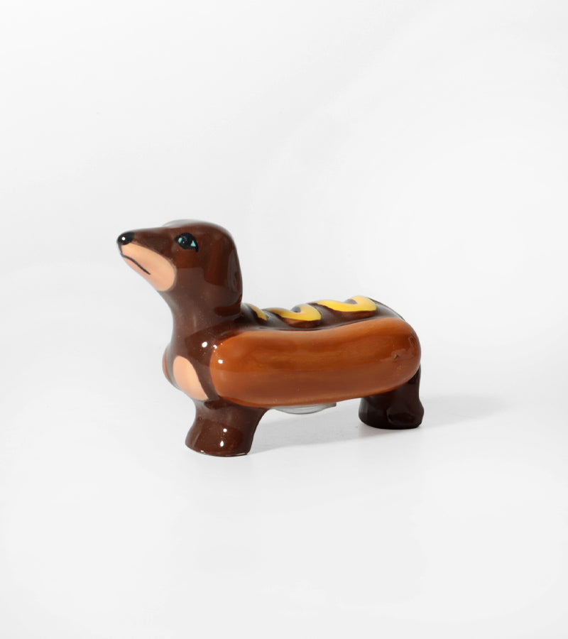 Salière et poivrière hot-dog teckel