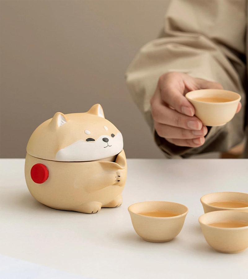 Service à thé Shiba
