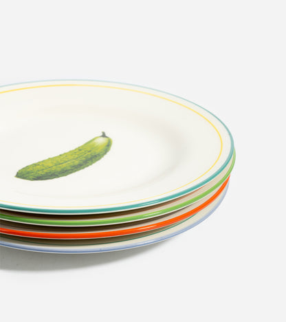 Set de 4 assiettes creuses légumes  Klevering