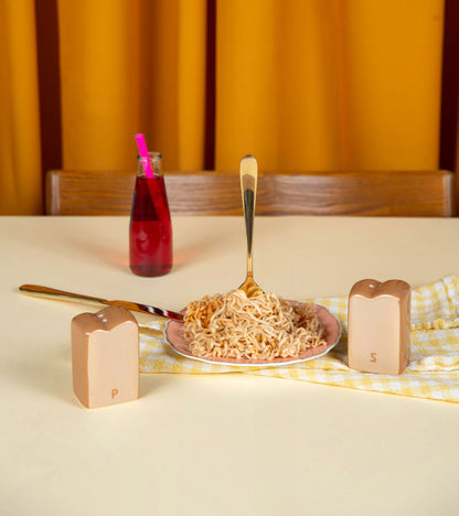 Set Salière et poivrière brioche