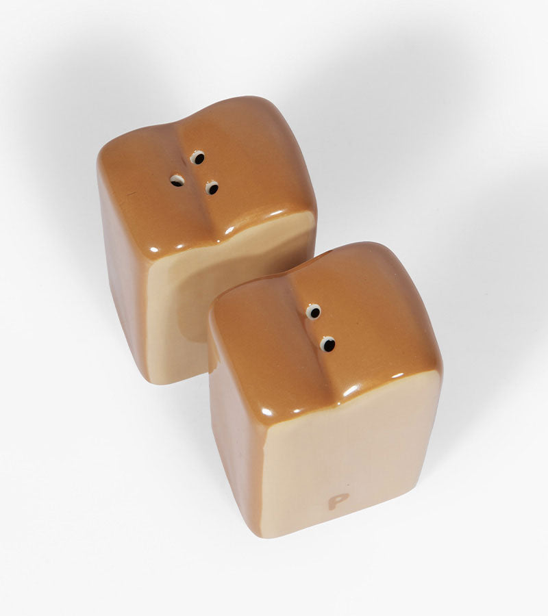 Set Salière et poivrière brioche