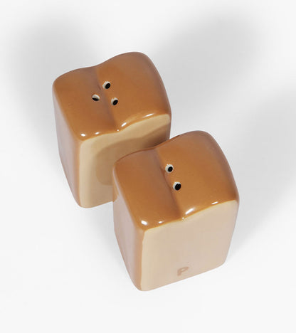 Set Salière et poivrière brioche