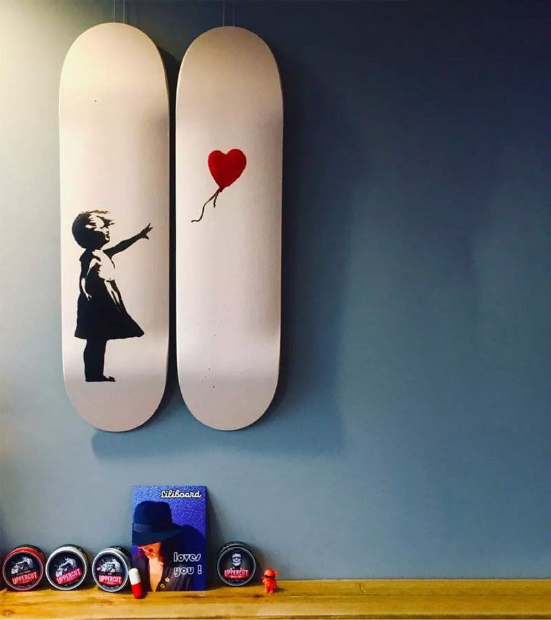 Skateboards Diptyque "Red Heart"